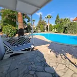 Mediterranean Poolside Garden